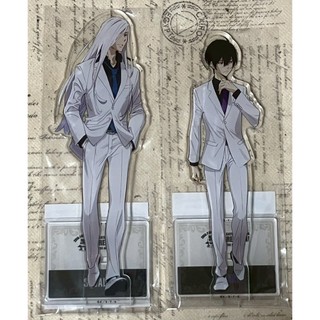 現貨//家庭教師 HITMAN REBORN! 動畫 20 週年 白西裝 壓克力立牌 史庫瓦羅 雲雀