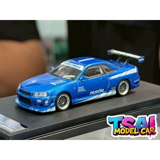 TSAI模型車販賣鋪 現貨賣場 1/64 Nissan Skyline GTR R34