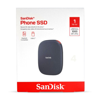 SanDisk Phone SSD 1TB 可攜式 固態SSD 行動硬碟 E62M 代理商公司貨