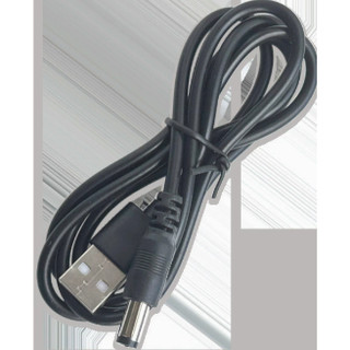 【台灣現貨出貨】USB 轉 DC充電線 5.5mm 圓頭充電線100cm .200公分傳輸線 led燈 usb風扇 音箱