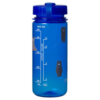 【mont-bell】Print Clear Bottle #4 水瓶-藍 1134226BL
