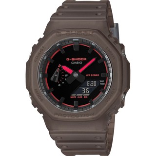 CASIO 卡西歐 G-SHOCK 霓光節奏八角雙顯手錶 電子錶 GA-2100K-5A 開學季禮物