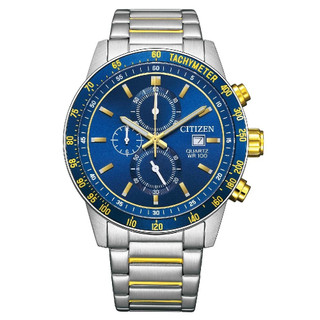 CITIZEN星辰 Chronograph系列 三眼計時腕錶 AN3684-59L