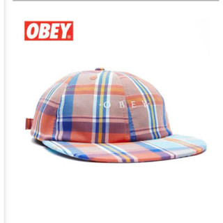 OBEY DEVIANT DEVICE 格紋 彩色 拼色 五片帽 滑板帽 潮流正品代購