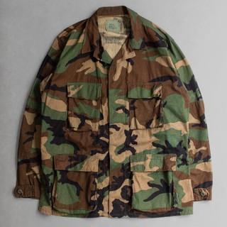 《白木11》 US ARMY BDU CAMO SHIRT 美軍 公發 叢林 迷彩 野戰 長袖 軍襯衫