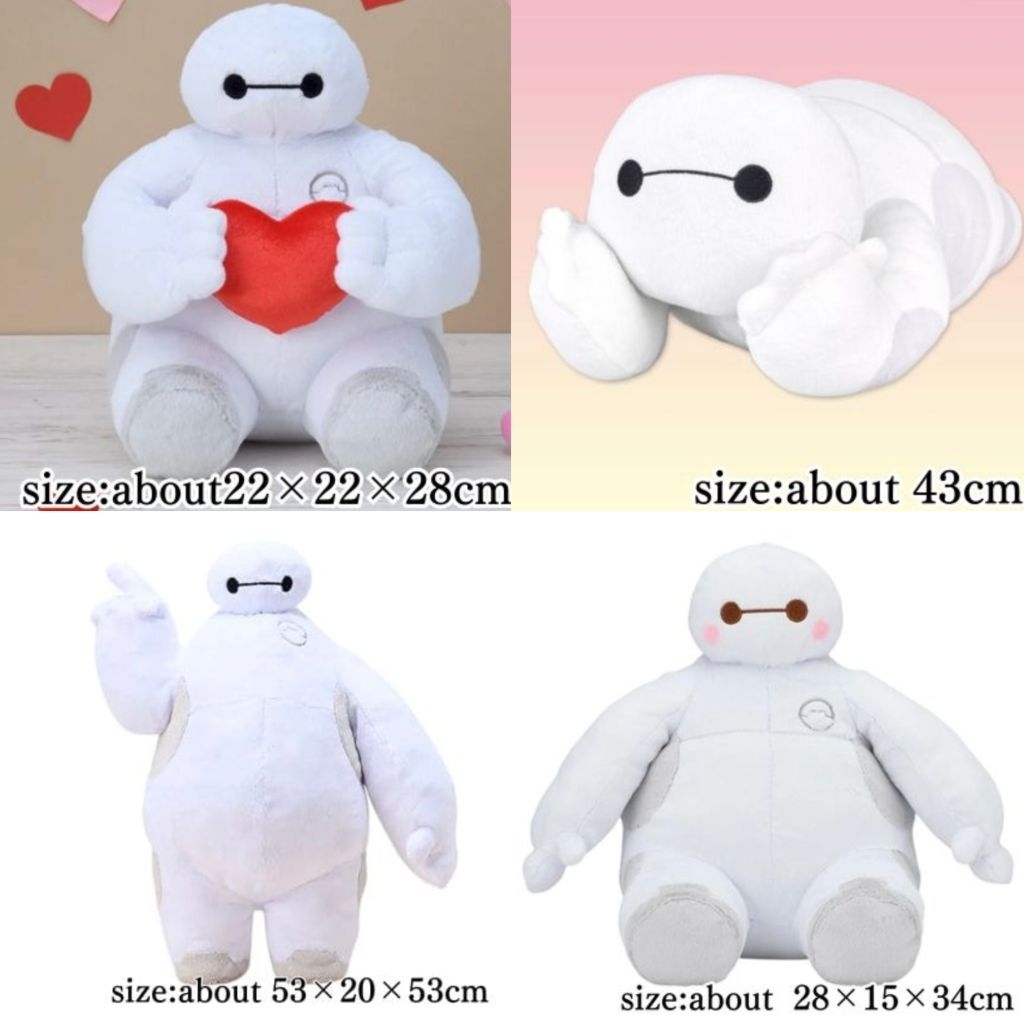 台灣🇹🇼現貨 官方正版 日版景品 中型娃 SEGA Furyu 杯麵 Baymax 娃娃 大英雄天團 迪士尼 電影週邊