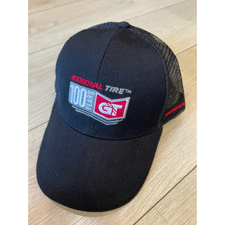 GENERAL 美國百年品牌 將軍GT TIRE 黑色 經典款 限量收藏款 棒球帽 透氣網帽 卡車司機帽 全新