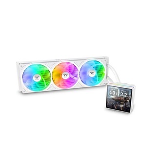 Thermaltake 曜越 TH360 V3 Ultra ARGB 一體式水冷散熱器 黑色/白色