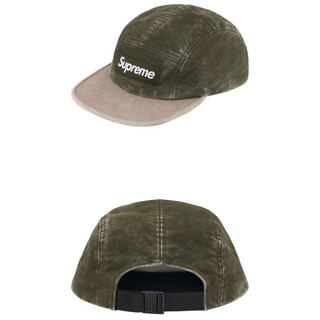 《Javel當天出貨》 Supreme帽子 機能防水棉布 CAP 平簷帽 棒球帽 老帽 五分割 露營 登山情侶款 BTS