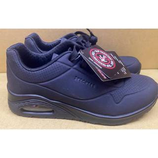 (全新無鞋盒/US6) SKECHERS 女鞋工作鞋系列 UNO SR 寬楦款