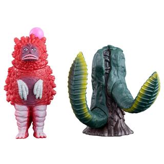 (BANDAI) 代理版 特攝 怪獸軟膠 超人力霸王 皮古蒙&斯夫蘭 (酷比樂)