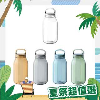 [領券再折]【日本KINTO】WATER BOTTLE輕水瓶950ml/500ml/300ml-多款《拾光玻璃》水壺