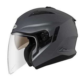 ZEUS ZS613B 素色 消光珍珠黑銀 四分之三罩安全帽 3/4罩 可加裝下巴支架/鴨舌 安全帽 ZS-613B