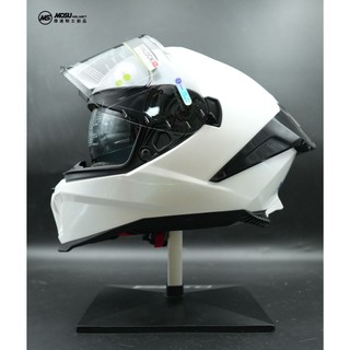 【摩速騎士】ASTONE GT6 PLUS【變色白藍】原廠公司貨 S-3XL 內墨鏡 金屬釦