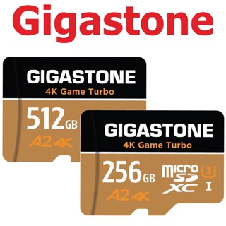 GIGASTONE 512GB 256GB microSDXC TF U3 A2 記憶卡 Game Turbo 128G