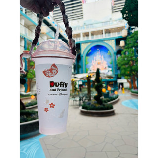 🏰香港迪士尼樂園 星巴克限定🩷達菲 玲娜貝爾 變色 環保杯 塑膠杯 24oz約680ml 冰飲變色 重複使用 保溫杯