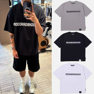 【𝑪𝑱𝑴𝑭】NEIGHBORHOOD NBHD 龍澤伸介 日系經典字母口袋短袖T恤 重磅短踢 寬鬆短T 純棉 男女同款