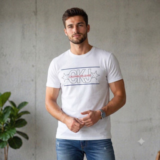 【Ayllon】Calvin Klein Jeans 男版 經典星款文字 短Tee CK 現貨