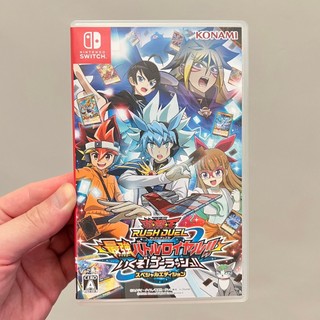Switch 遊戲王 Rush Duel 最強激戰 日文版 可單機雙人 最強大逃殺2 NS
