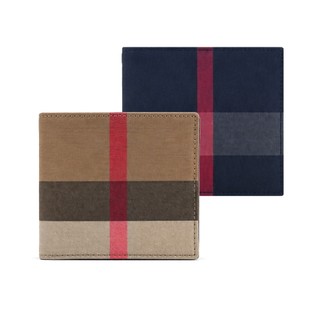 BURBERRY 經典格紋帆布對開8卡短夾(任選)｜100%原廠真品｜JS Maxx官方旗艦館