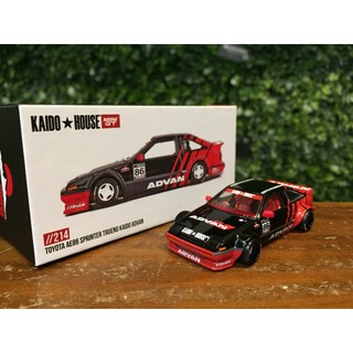 1/64 MiniGT Toyota Sprinter Trueno AE86 Advan KHMG214【MGM】