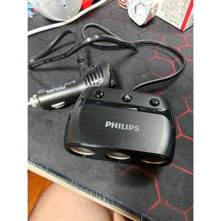Philips 飛利浦 DLP2019 點煙器車充 車用充電 電壓顯示 測電壓 電壓檢測 車用充電 電壓顯示 車專用充電
