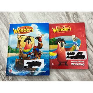 兩本合售 Reading Wonders Literature Anthology G1 McGraw-Hill 美國印