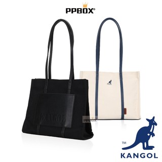 KANGOL 袋鼠 皮革背帶 托特包 66551706 時尚