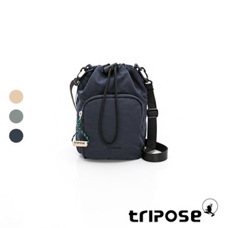 tripose GO+微皺尼龍擴充式斜背水桶包 (斜背包/肩背包)