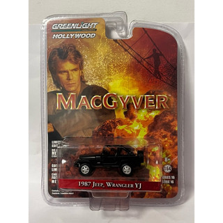 Greenlight MacGyver 1987 Jeep Wrangler YJ 美國影集 百戰天龍 馬蓋先