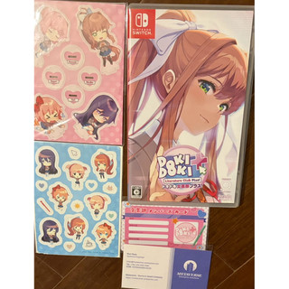 心跳文學部 主播女孩重度依賴 初音未來 Project Diva mega 39’s switch 卡帶