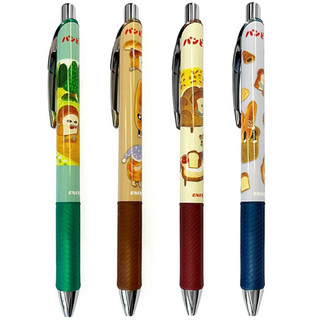 現貨 日本代購 正版 麵包小偷 Pentel EnerGel 0.5 黑色中性筆 按壓式原子筆 日本製 法國棍子麵包 筆
