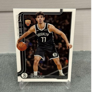 NBA球員卡 Ben Saraf RC 新人卡 2025-26 Topps Flagship Basketball