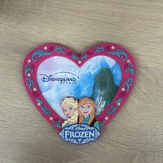 【成本出清】法國迪士尼 Disney Frozen 冰雪奇緣愛心相框