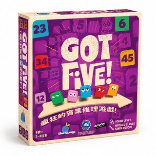 【Asmodee桌遊】Got Five .ᐟ 桌上遊戲 五連推理 邏輯推理 猜數字