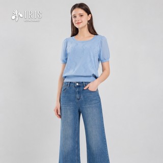 IRIS 艾莉詩 修身牛仔長褲-62338