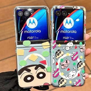 方塊小新 內建磁吸無線充 適用 摩托羅拉 Moto Razr 70Ultra 60 50 Ultra MOTO卡通保護殼