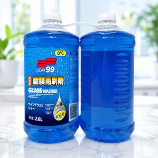Soft99 超視野鍍膜雨刷精 2.6公升X 2入