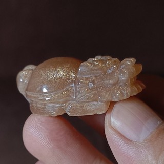 金沙太陽石 金太陽石 黑金骨幹 太陽石 龍龜 2鬍鬚較短 27g44*26*18mm