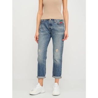Levis Levi's 501CT 男友褲 中腰排釦錐形牛仔褲 W27 腰42-43cm 褲長93cm