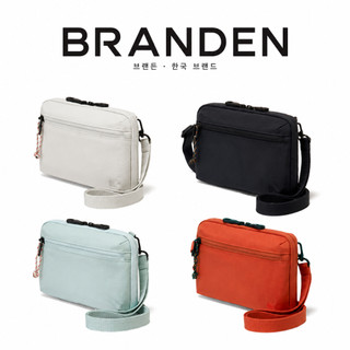 韓國代購【BRANDEN】SAFE PLUS防盜斜肩包 正版多功能護照包 多夾層旅行錢包 零錢包 手機包 輕量隨身側背包