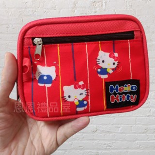 Hello Kitty 萬用收納包 三麗鷗正版授權 KT萬用收納包 零錢包 多用途 耳機包 隨身 小物收納