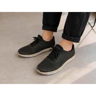 二手Crocs 卡駱馳 (女鞋) 女士LiteRide徒步繫帶鞋