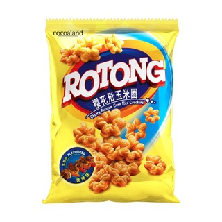 ROTONG櫻花型玉米圈(BBQ味) 60g【萬家福】