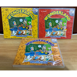 吉的堡 WONDERLAND cody and friends 英語學習CD /二手 三片合售