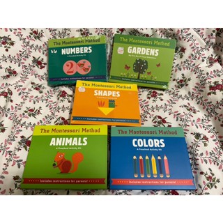 The Montessori Method Preschool Activity Kit 蒙特梭利 兒童操作書