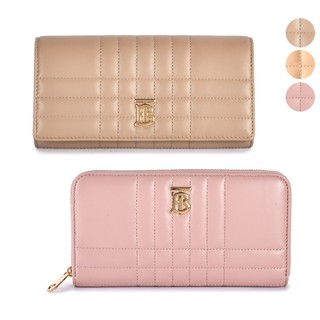 BURBERRY Lola TB衍縫小羊皮長夾(任選)｜GoBrand購名牌