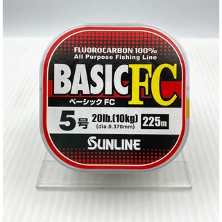 【鴻翔釣具】碳纖線 SUNLINE BASIC FC 方盒
