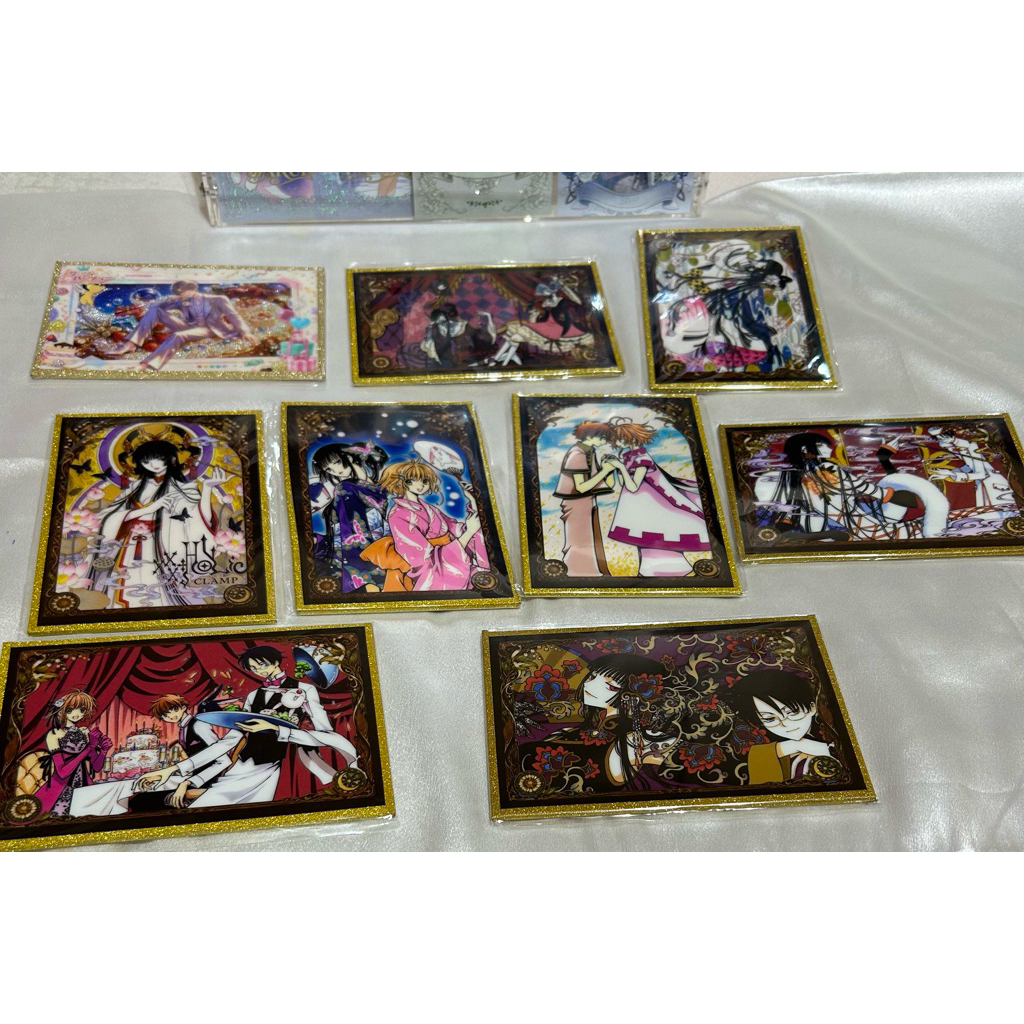 內娛 魔卡少女櫻/庫洛魔法使 與櫻共舞篇 色卡CLAMP侑子小姐原畫風 小櫻斯比小可知世小狼庫洛牌鯛魚燒膠卷