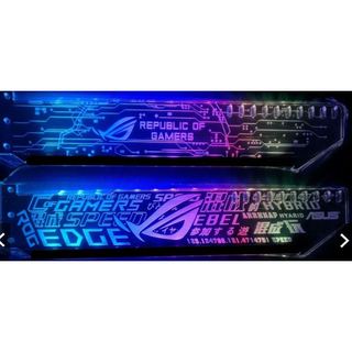 RGB 顯示卡支架 5V A.RGB幻彩流光 ASUS ROG 款式